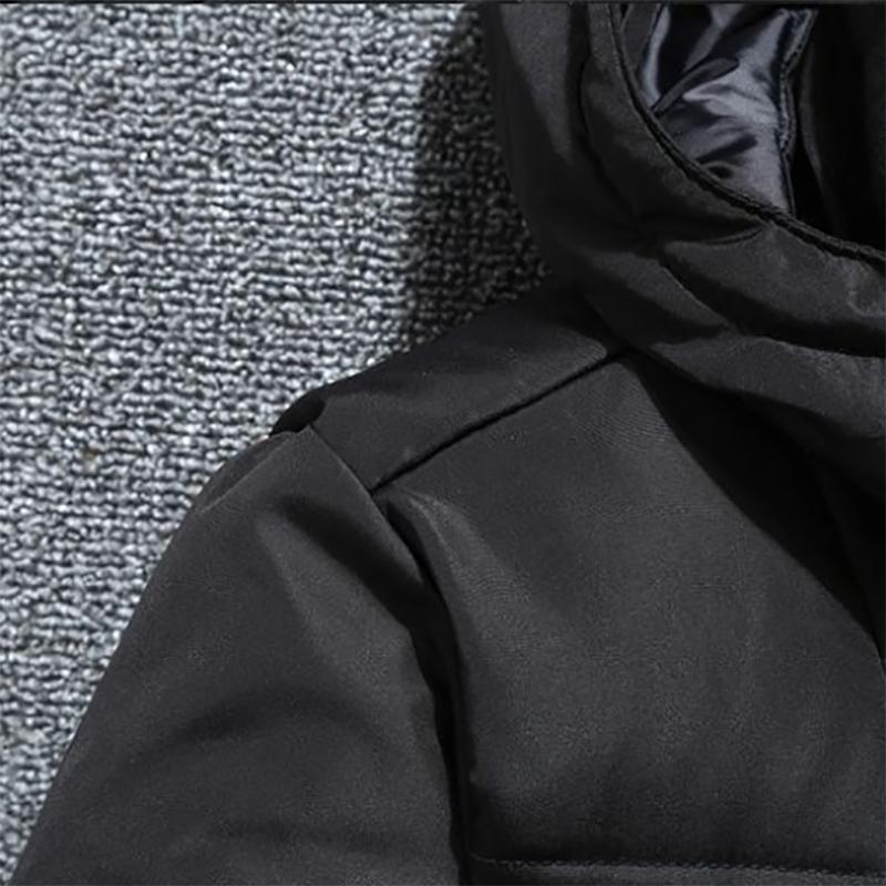 Winter Men's Jacket Men's Thick Plus Down Jacket Fashion Outdoor Sports White Duck Down Jacket Men