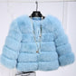 2021 New Faux Fur Coat Women's Autumn and Winter Fashion Temperament Coat Ladies Warm Vest