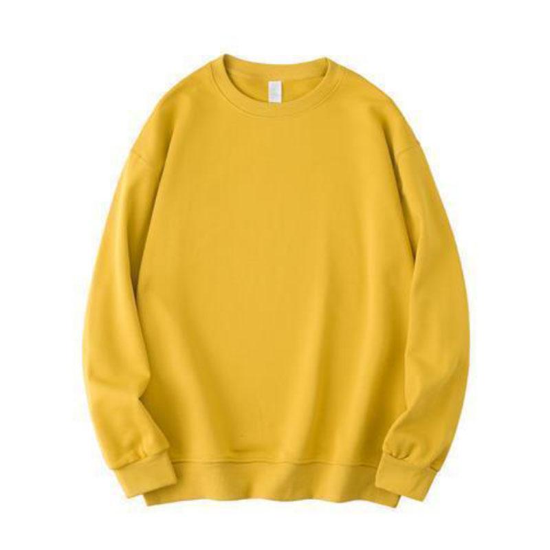 Pure Color Warm and Comfortable Sweater Autumn and Winter Casual Basic Style with Men's Top
