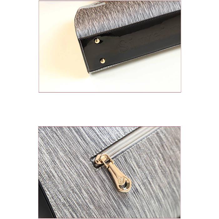Fashion Minimalist Patent Leather Handbag Female Bright Skin Wild Messenger Bag Women Shoulder Bag