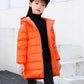 White Duck Down Children's Down Jacket In The Long Section Thicken Boys and Girls Western Style Big Children's Autumn and Winter Children's Jackets