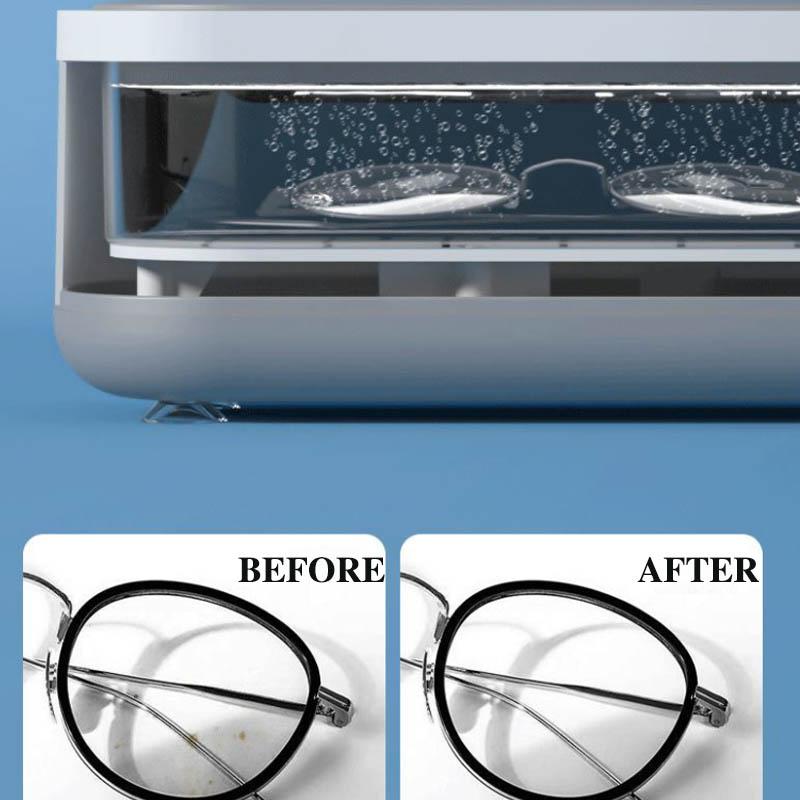 Ultrasonic Glasses Cleaner Cleaner Glasses Washing Machine Artifact Contact Lens Jewelry Braces Cosmetic Contact Lens Cleaner