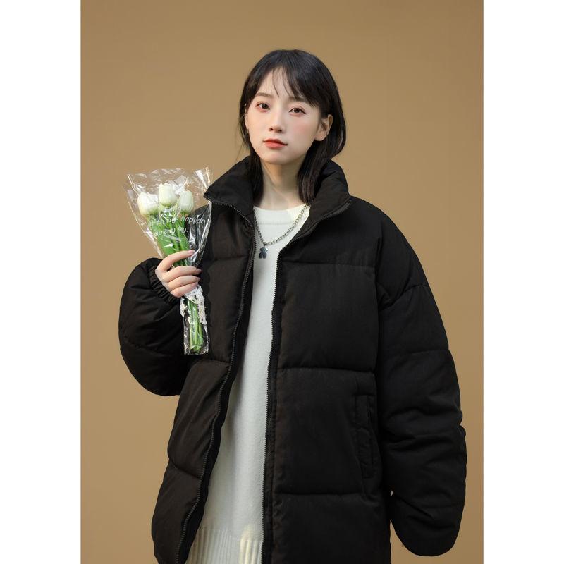 Cotton-padded Jacket Women's Winter Design Sense Niche Korean Students Loose Bread Jacket Padded Jacket