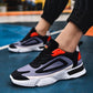 Casual Color Matching Men's Shoes Male Student Fashion Sneakers Breathable All-match Korean Running Shoes