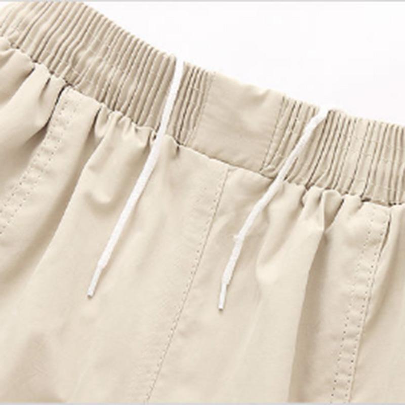 Young and Middle-aged Summer Men's Shorts Five-point Pants Loose Casual Sports Men's Beach Pants Mid-waist Pants