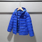 Baby Girls Boys Parka Light Kids Jacket Hood Down Coat Winter Children Jacket Toddler Outerwear