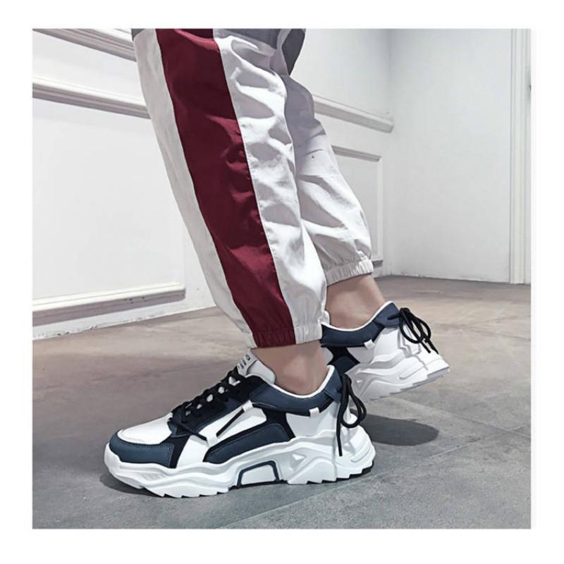 Men's shoes Sports Korean leisure students Wild personality Platform shoes running sneakers