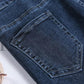 Spring and Autumn High Waist Stretch Straight Jeans Female Student Korean Slim Thin All-match Trousers Female Trend