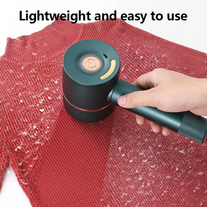 Laundry Powerful Electric Sweater Hairball Trimmer USB Rechargeable Sofa Lint Remover Portable Stripper