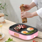 900W Electric Baking Pan Frying and Baking Machine Flat Bottom Frying Pan Kitchen Supplies for Family