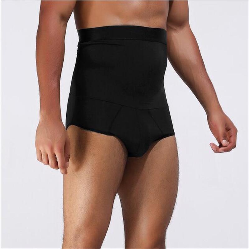 Male Body Shaping Butt-lifting Slimming Gauze Breathable Knee-length Pants