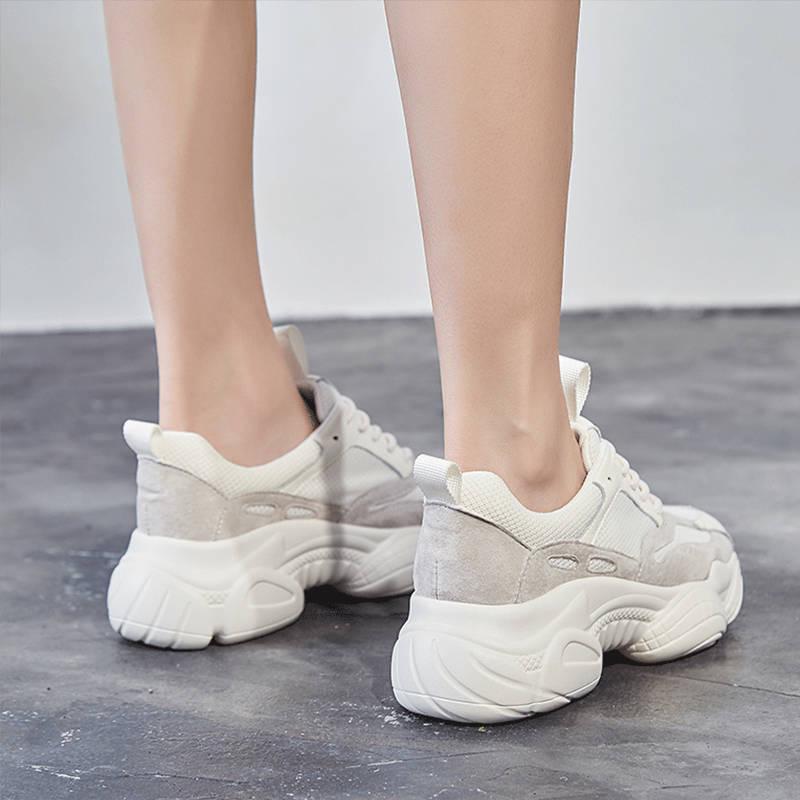 Women Sneakers Fashion Thick Bottom Womens Platform Sneakers Casual Shoes Zapatos De Mujer