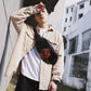 Waist Bag Men's Large-capacity Waterproof Shoulder Bag Outdoor Riding Sports Messenger Bag