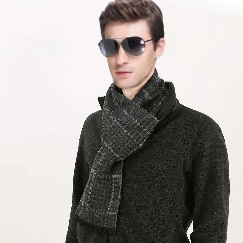 New Scarf Men's Scarf Autumn and Winter All-match Casual Warm Scarf