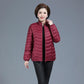 Women's Down Jacket Winter Short Warm Slim Fashion Solid Color Jacket Lightweight Plus Size Down Jacket