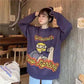 Autumn Winter  Women Fashion Sweater Casual Knitting Sweater Round Neck Pullovers Loose Casual Long Sleeve Sweater