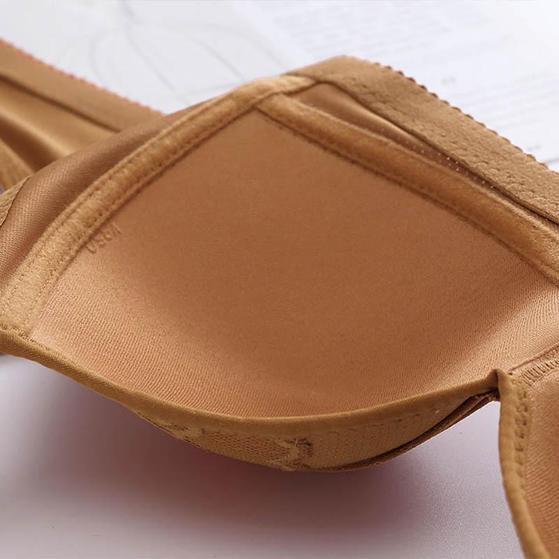 Large Size Thin Section Push-up Bra Sexy No Steel Ring Bra Anti-sagging Breathable Close-fitting Soft Bra
