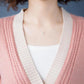 Spring and Autumn Knitted Cardigan Jacket Korean Wild Knitted Sweater Short Style Outer Wear