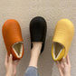 Autumn and Winter Cotton Shoes Plus Velvet Soft Thick-soled Bag with Cotton Shoes To Keep Warm Leisure and Dirt-resistant