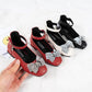 Children's Shoes  Princess Shoes Spring  Summer Girls' Leather Shoes  All-match Elementary School High-heeled Red Performance Shoes
