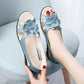 Flat Mother Sandals Women Comfortable All-match Dance Shoes Summer Soft Nurse Shoes Pregnant Women Shoes