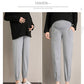 Pregnant Women Wear Trousers Outside In Winter, Plush and Thickened Sports Leggings, Warm Foot Guard Pants, Autumn and Winter Cotton Pants