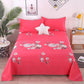 Cotton Bed Linen and Pillowcase Pastoral Style Double Bed Three-piece Bedding Student Dormitory Home Bed Set