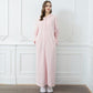 Nightgown Women Autumn and Winter Long Coral Fleece Thick Warm Flannel Bathrobe Zipper Pajamas Dress Age Reduction Cute Style