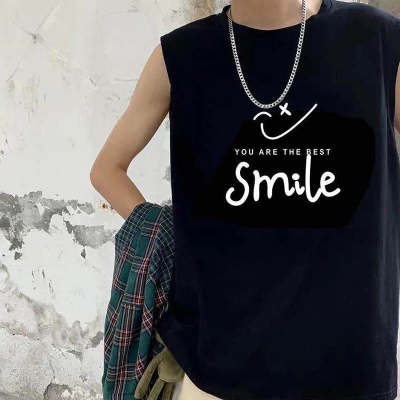 Summer Sports Hurdling Vest Loose Bottoming Sleeveless Sleeveless T-shirt