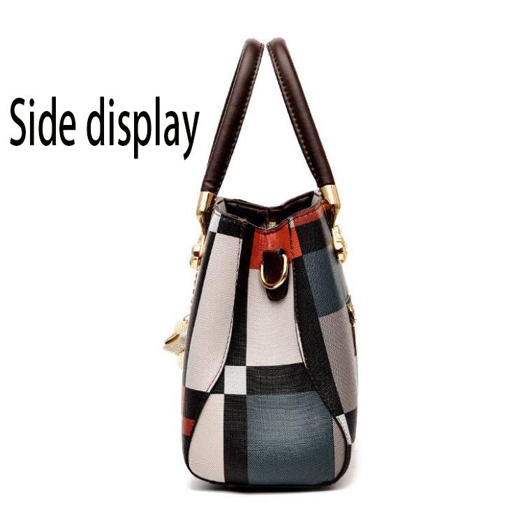 Shoulder Handbag Trendy wild Woman bag Leather bag Big capacity European and American style