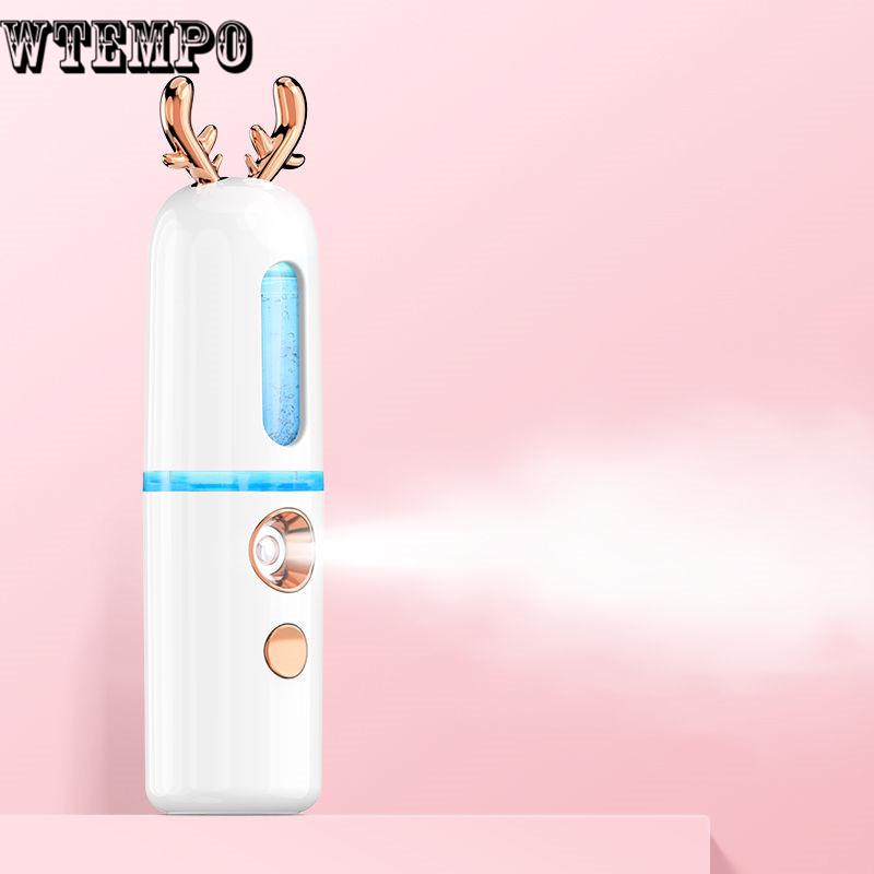 New USB Charging Water Meter Nano Spray Water Meter Steaming Face Meter Beauty Steaming Face Meter