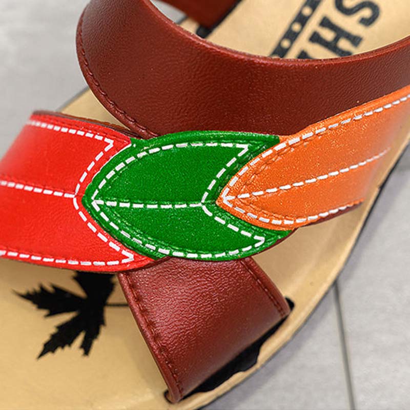 Women's Summer Waterproof Non-slip Slippers Soft Bottom Wear-resistant Breathable Mother Slippers