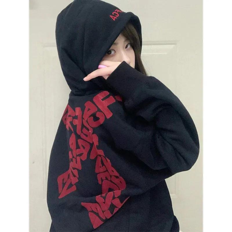 Women's Spring and Autumn Oversize Loose Sweater Bf Lazy Wind Long-sleeved Coat Ladies Casual Long-sleeved Pullover Top