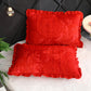 Crystal Velvet Pillowcase Quilted Cotton Warm Lace Pillowcase A Pair of Printed Suede Pillow Core Short Plush Pillow Set
