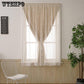 WTEMPO Star Velcro Short Curtain Free Punch Balcony Bedroom Curtain Blackout Short Curtain