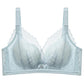 Large Size Sexy Lace No Steel Ring Ultra-gathering Anti-sagging Upper Support Adjustable Women's Underwear Bra