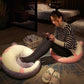 60*25*10cm Plush Cushion Emi-surround Pros and Cons Non-slip Tatami  Anti-static Healthy Relax Lounge Furniture Home Bedroom Living Room Balcony