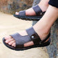 Dual-purpose Men's Sandals Summer Casual Comfortable Sandals Massage Sandals Waterproof Slippers Outdoor and Home Flip Flops