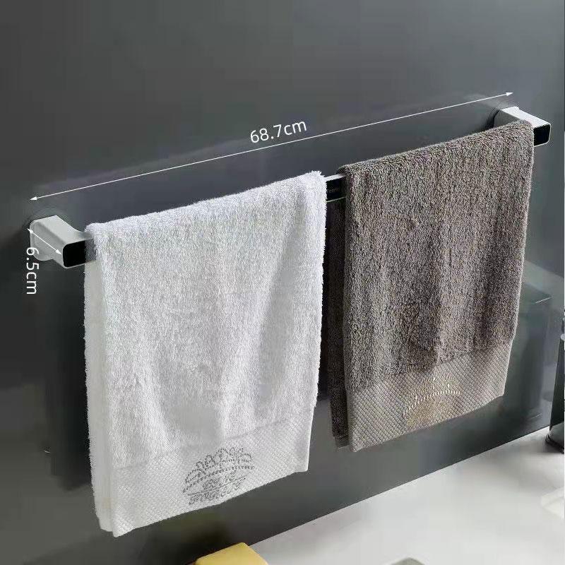 Towel Rack Slippers Rack Rag Rack Bathroom Simple and Creative Towel Rack Wall Hanging Rack Wall Hanging Towel Rail Holder Rack