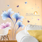 Dream Orchid Bedroom Living Room TV Background Wall Sticker Environmental Mural Removable Paper