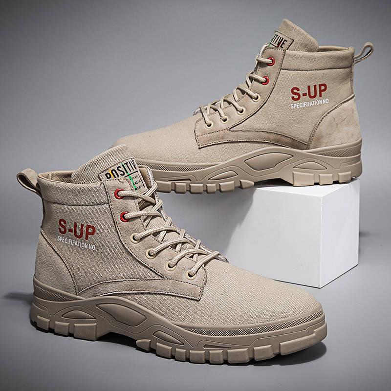 Super Warm Men Winter Boots Suede Snow Boots Male Warm Lace Up Casual Shoes Man Fashion Ankle Boot