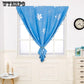 Modern Punch-free Velcro Small Curtain High Blackout Curtain Finished Children's Room Window Curtain