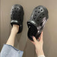 Cave Shoes Women Wear Ins Tide Summer Fashion Thick Bottom Non-slip Baotou Slippers Beach Sandals