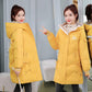 Down Cotton Bread Jacket Women's Mid-length Korean Cotton-padded Jacket Fashion Thick Cotton-padded Coat Loose Large Size Jacket