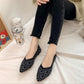 Casual Lazy Beanie Shoes Women's All-match Breathable Flying Woven Flat-bottomed Mother's Shoes Single Shoes