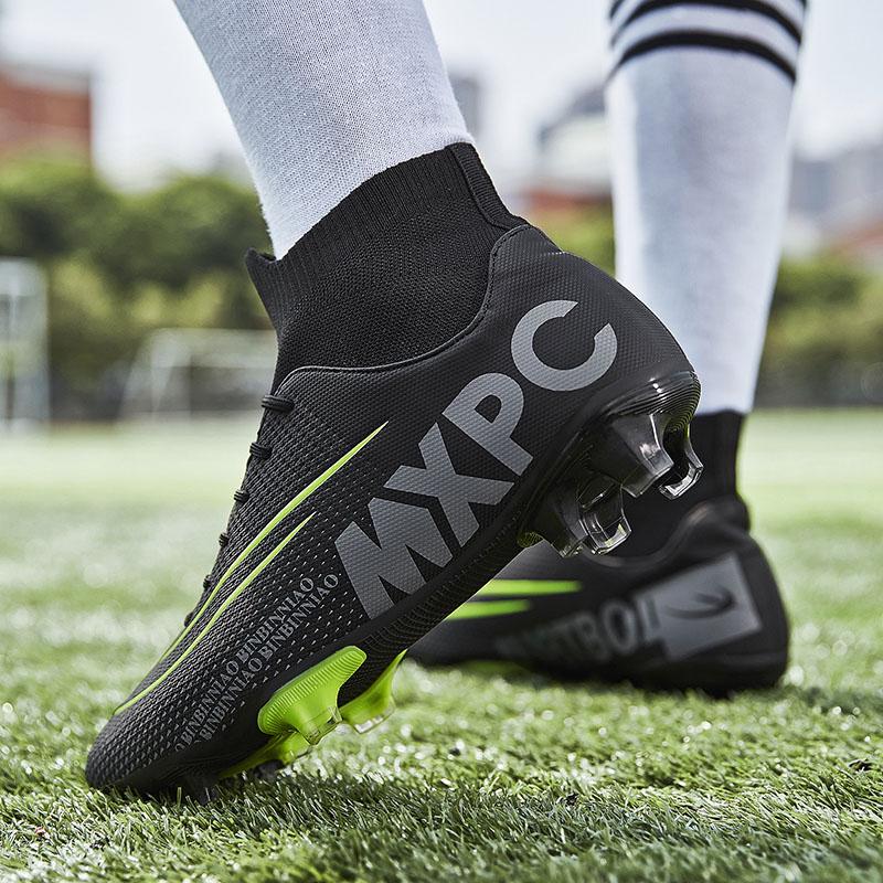 Long Spike Football Shoes Socks Shoes Men's Shoes, Youth Shoes Non-slip Shoes High-top Shoes 35-45