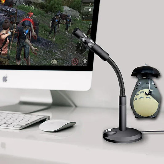Microphone Computer Desktop Microphone Anchor Home Voice Chat Game Live Recording Voice Sound Card