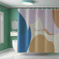 Bathroom Waterproof Curtain Thickened Anti-mold Hook Shower Curtain Sanitary Partition Shower Curtain