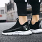 Comfortable and Breathable Men's Sports Shoes Summer Trend Casual Shoes Running Shoes Mesh Flying Shoes