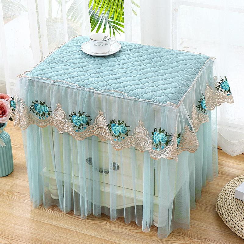 Bedside Table Cover Dust Cover Floor Type Non-slip Cover Dressing Stool Coffee Table TV Cabinet Cover Multi-function Cover Cloth Tablecloth